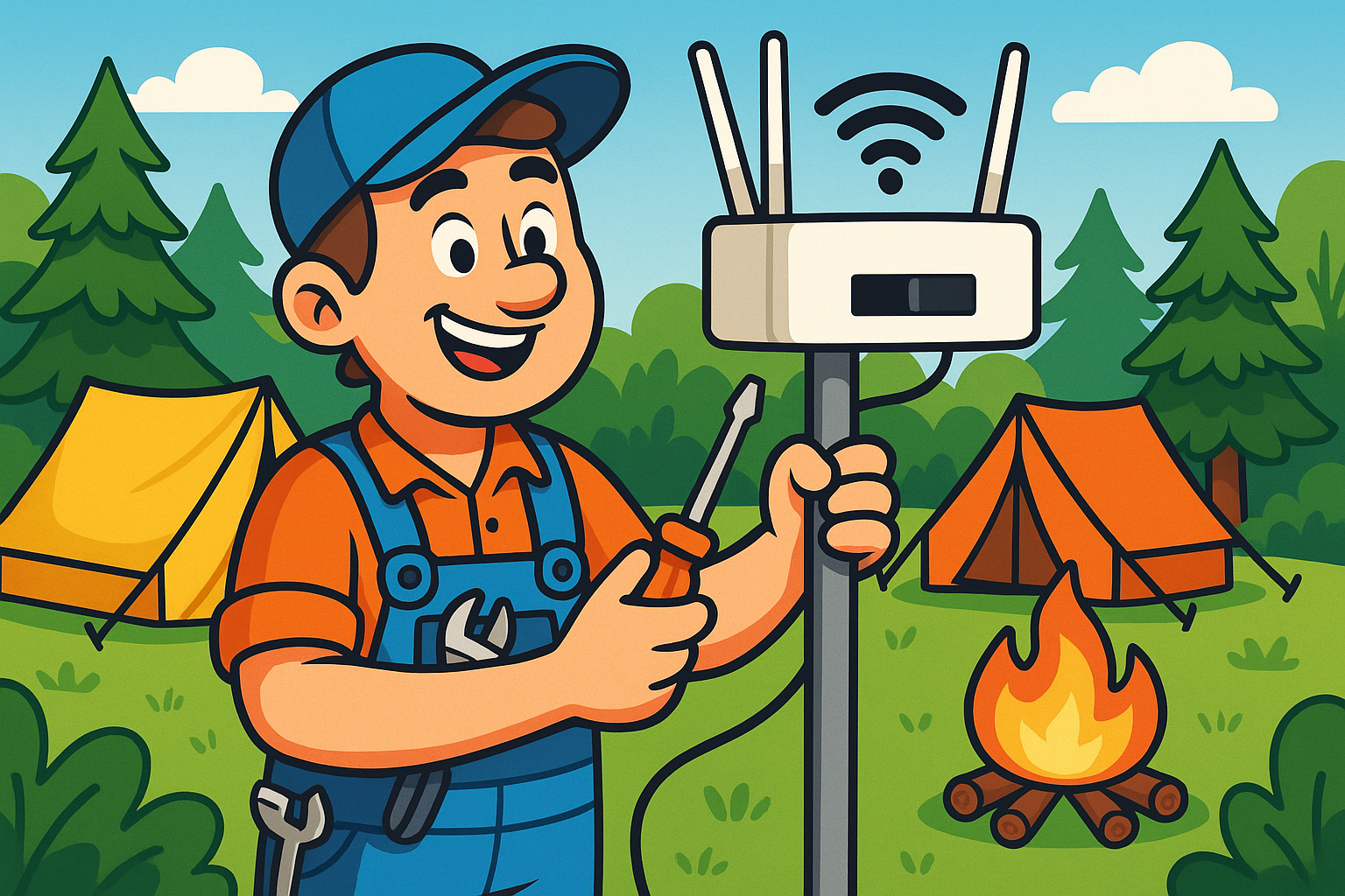 Navy Pier Marina SkyWeb Deployment